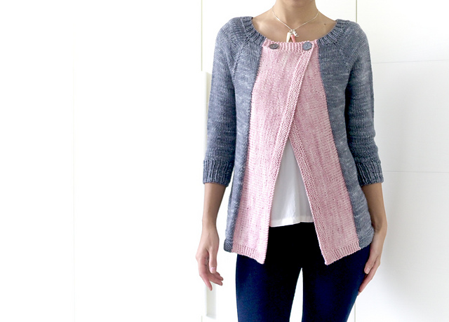 Libellula cardigan image via Ravelry