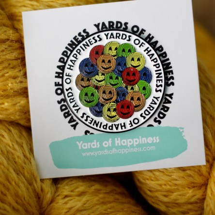 Yards of Happiness Enamel Pin