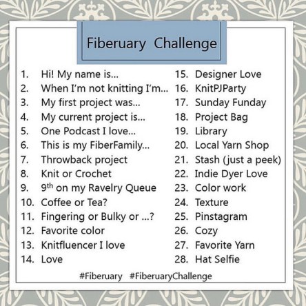 Fiberuary Challenge