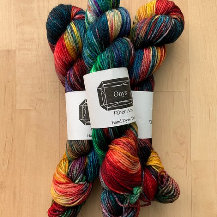 Onyx Fibers Burst DK Yarn