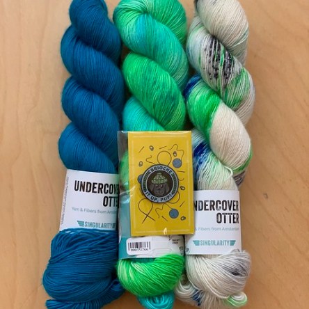 Undercover Otter yarn from Stephen and Penelope