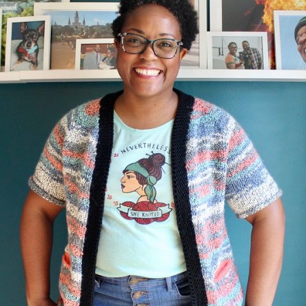 DWJ Nevertheless She Knitted