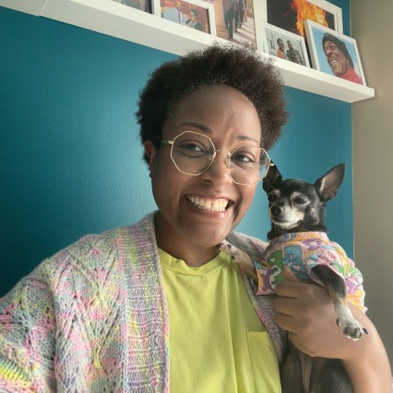 Dana and Jellybean talking about Knit Stars season 6!