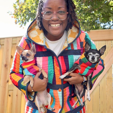 Rainbow quilted Tamarack Jacket